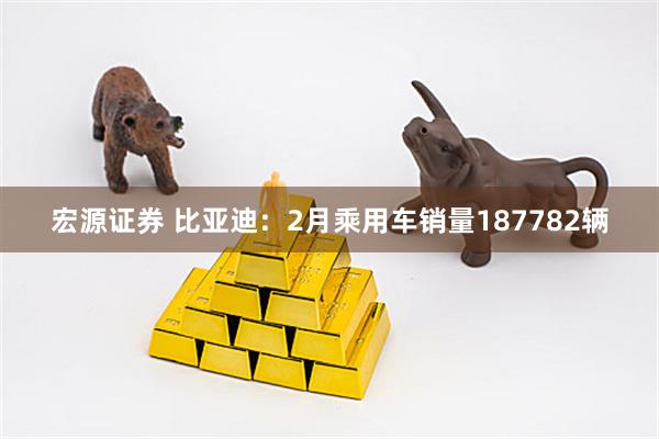 宏源证券 比亚迪：2月乘用车销量187782辆