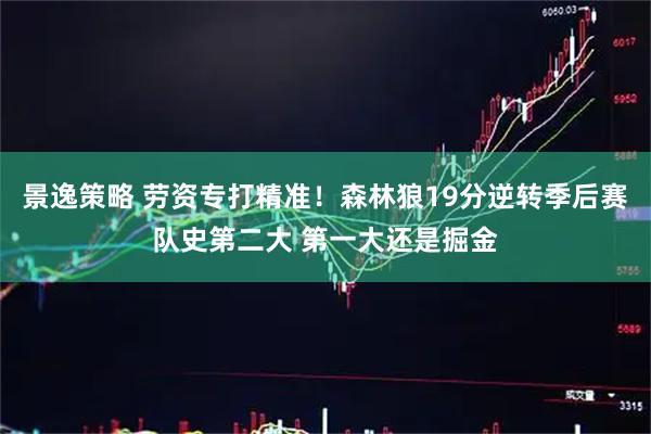 景逸策略 劳资专打精准！森林狼19分逆转季后赛队史第二大 第一大还是掘金