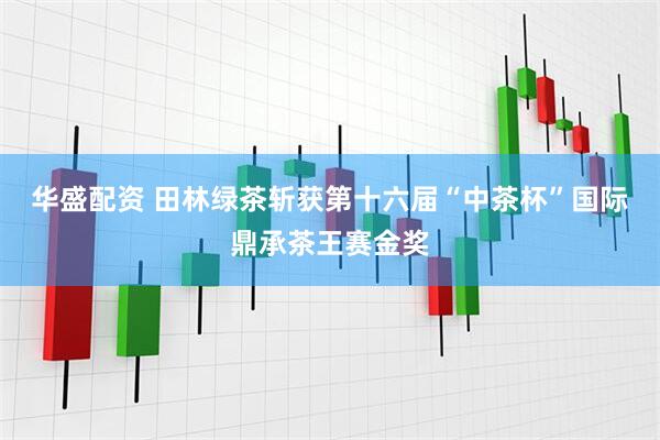华盛配资 田林绿茶斩获第十六届“中茶杯”国际鼎承茶王赛金奖