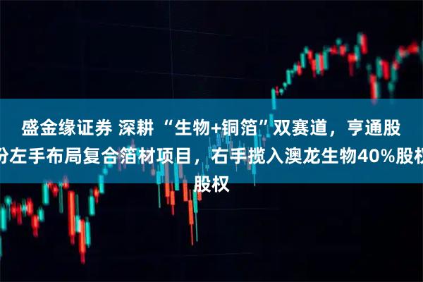 盛金缘证券 深耕 “生物+铜箔”双赛道，亨通股份左手布局复合箔材项目，右手揽入澳龙生物40%股权